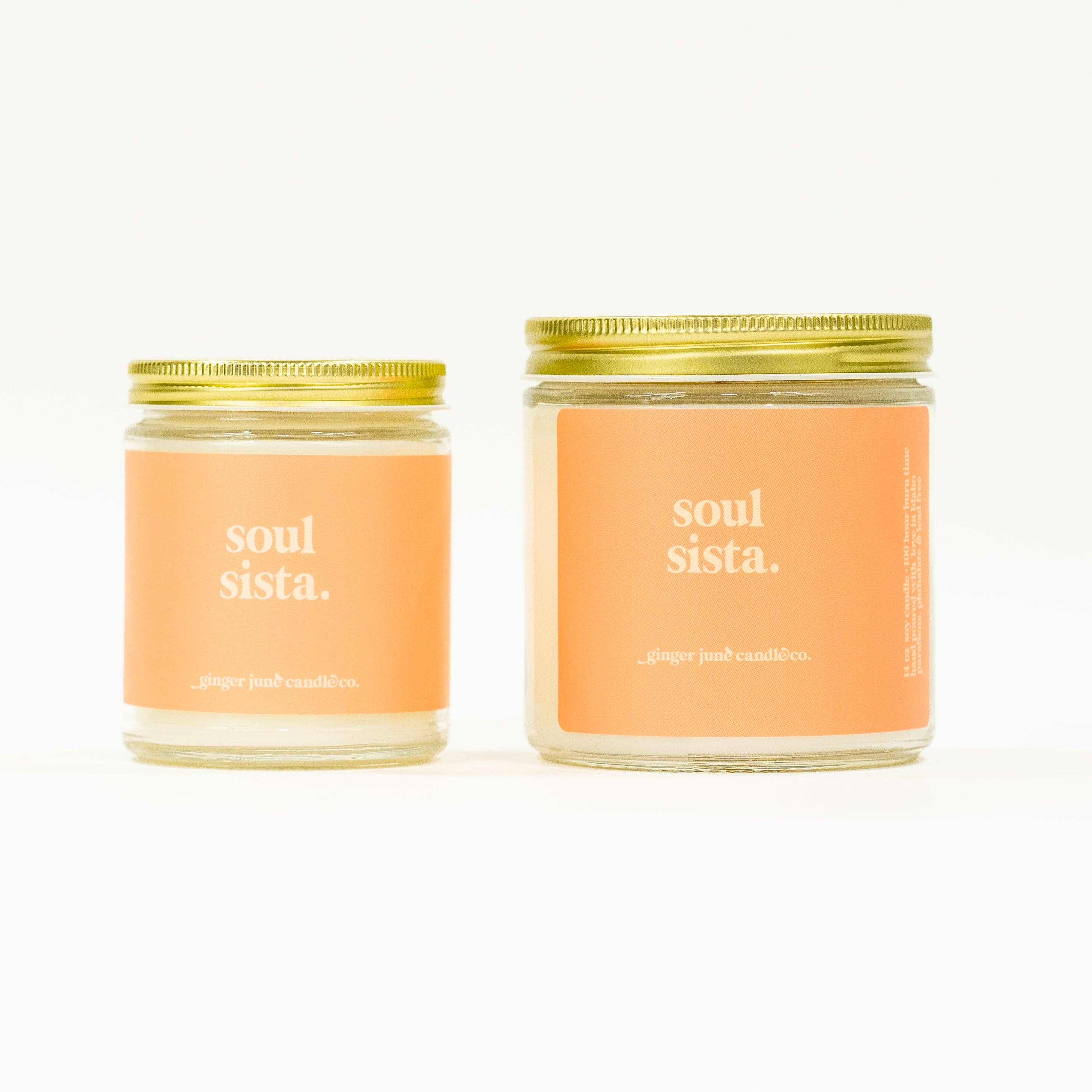 Soul sista • soy candle