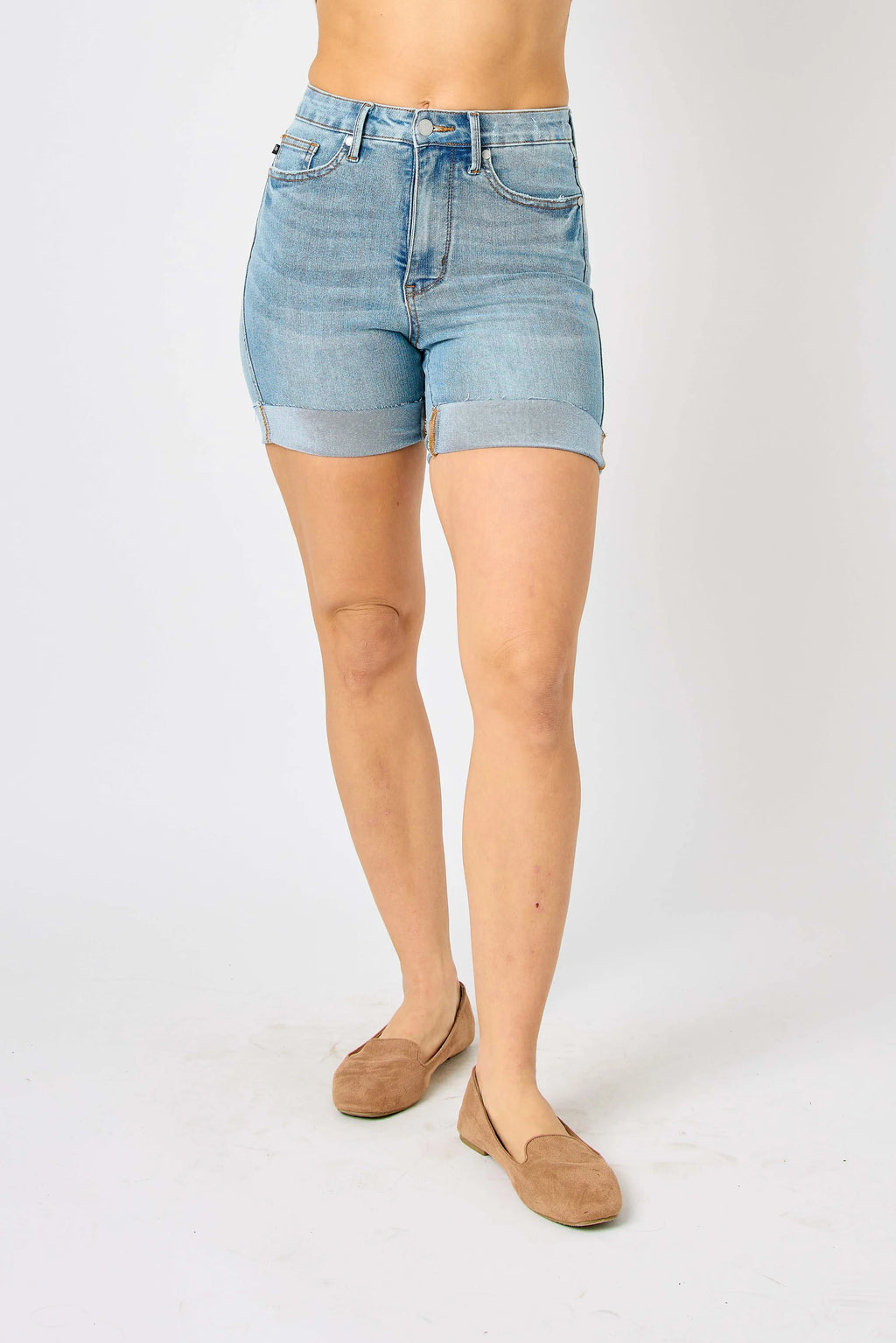HW Mineral Wash Destroy BF Shorts