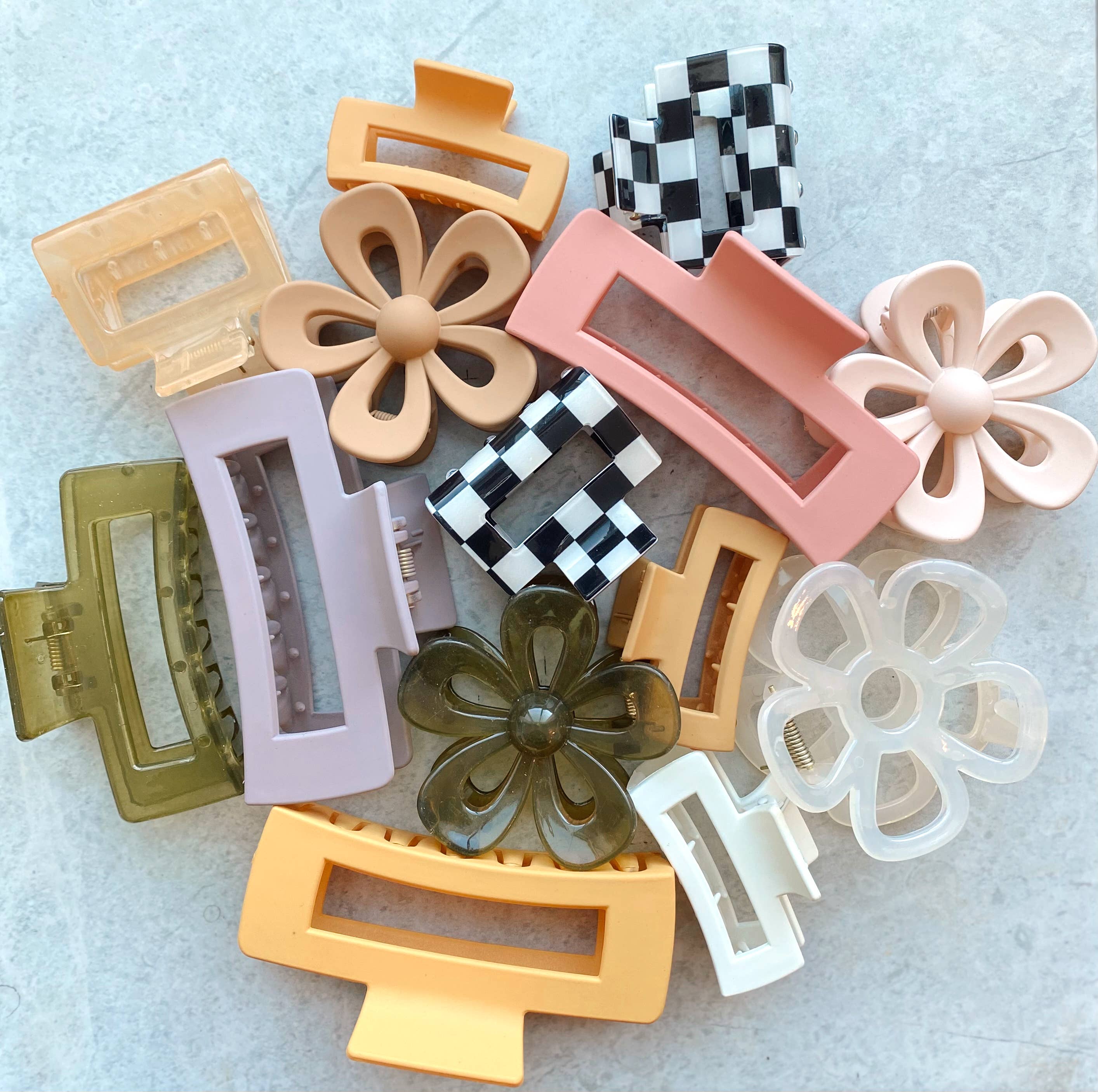 Groovy Summer - Hair Claw Clip