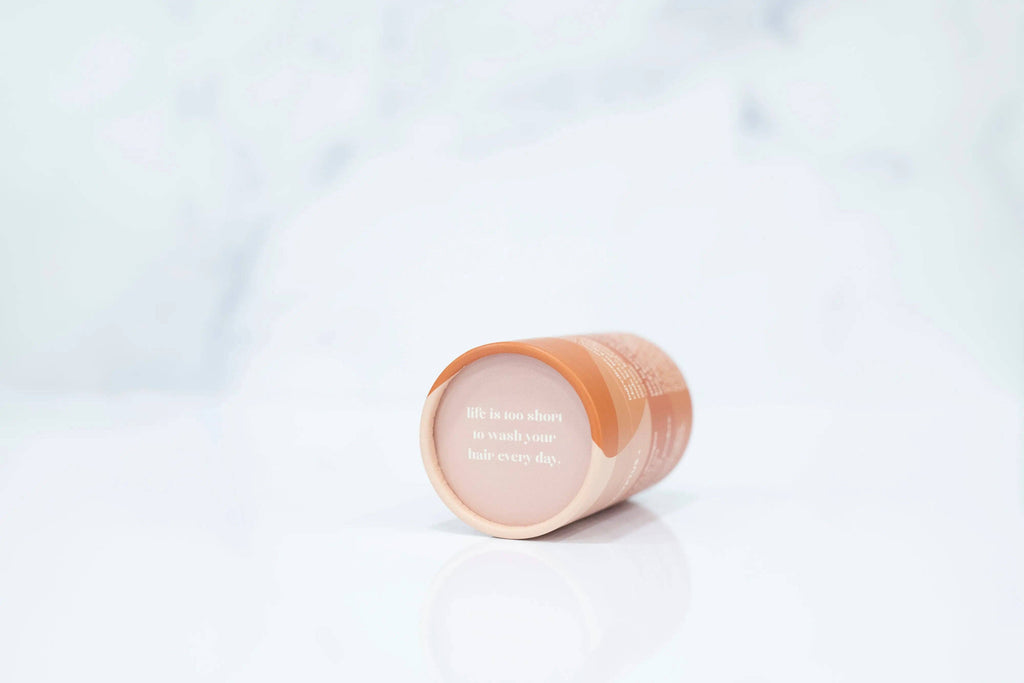 Day two • 100% natural dry shampoo