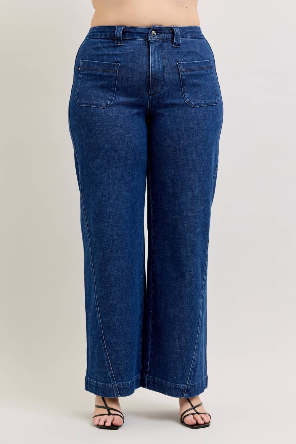 HW Retro Wide w/ Patch Pkts & Twisted Seams - PLUS