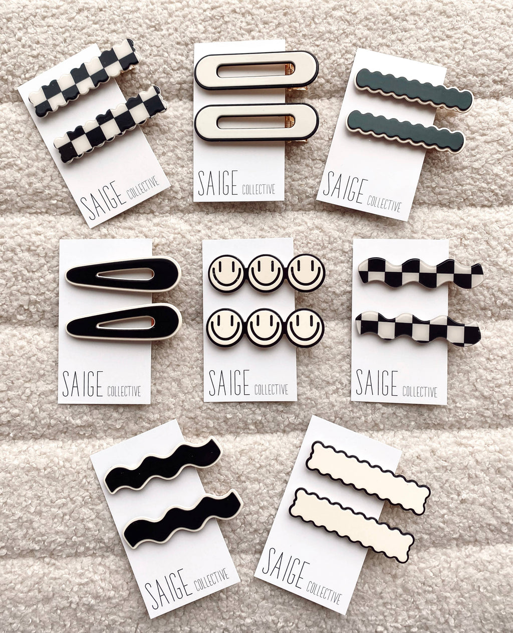 Retro Clips - Hair Barrette