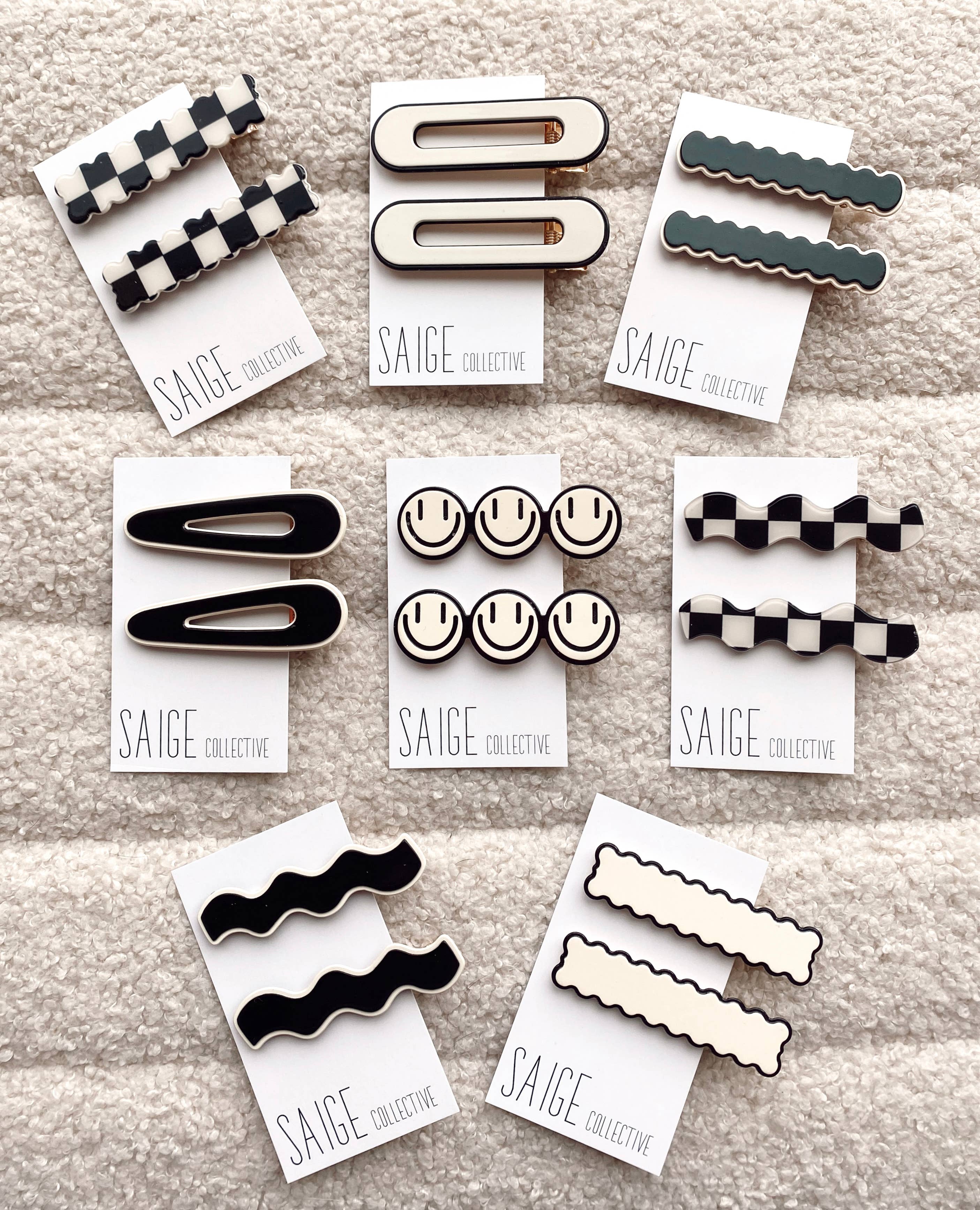 Retro Clips - Hair Barrette