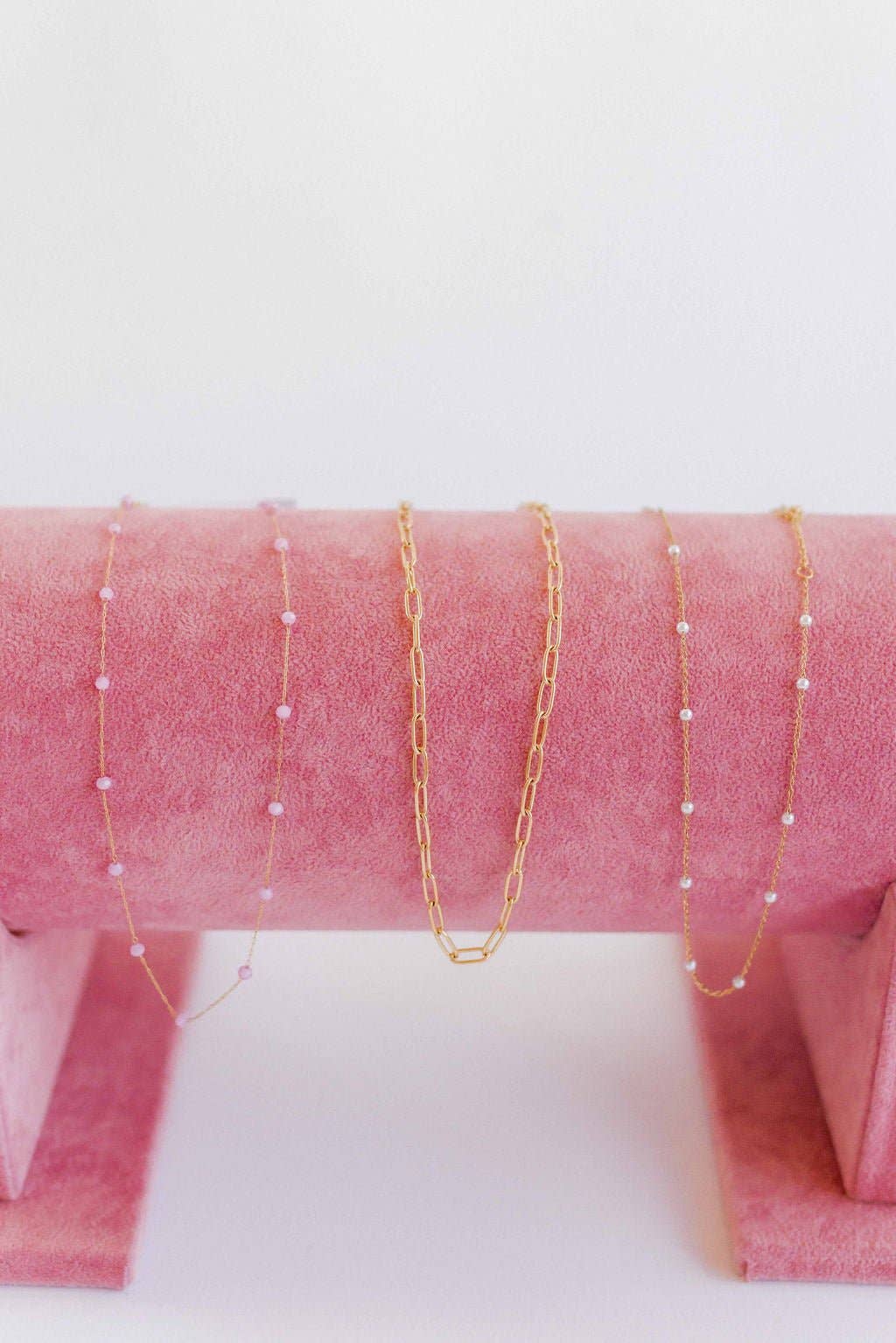 Necklace - Palmer Paperclip Gold