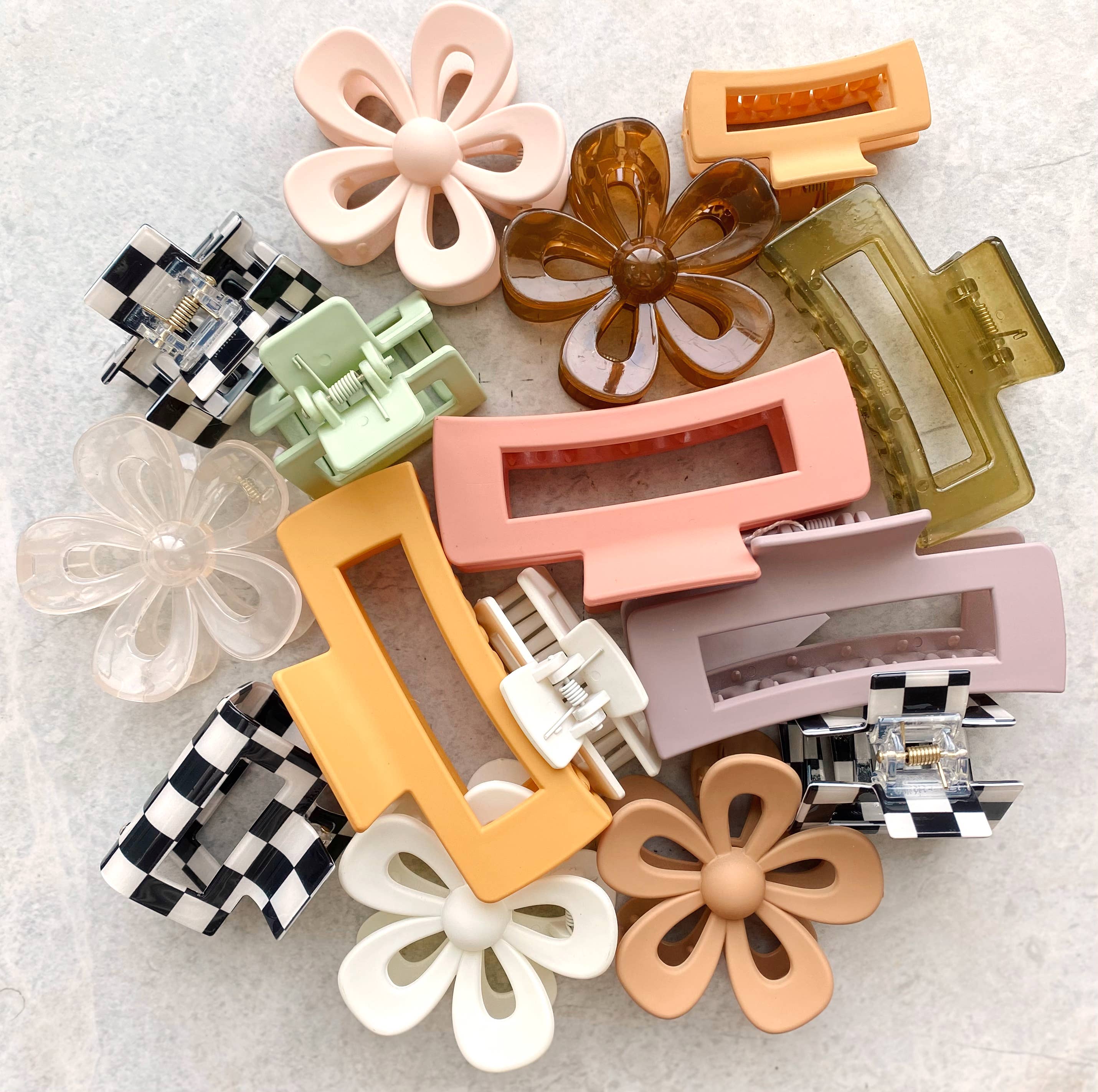 Groovy Summer - Hair Claw Clip