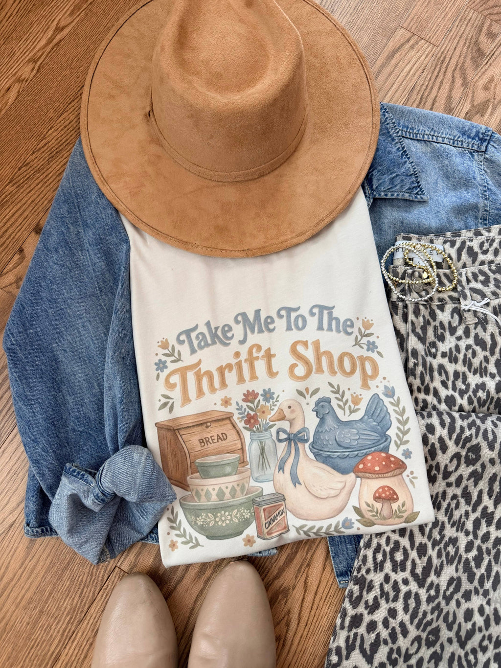 Thrift Store Goose Graphic Tee