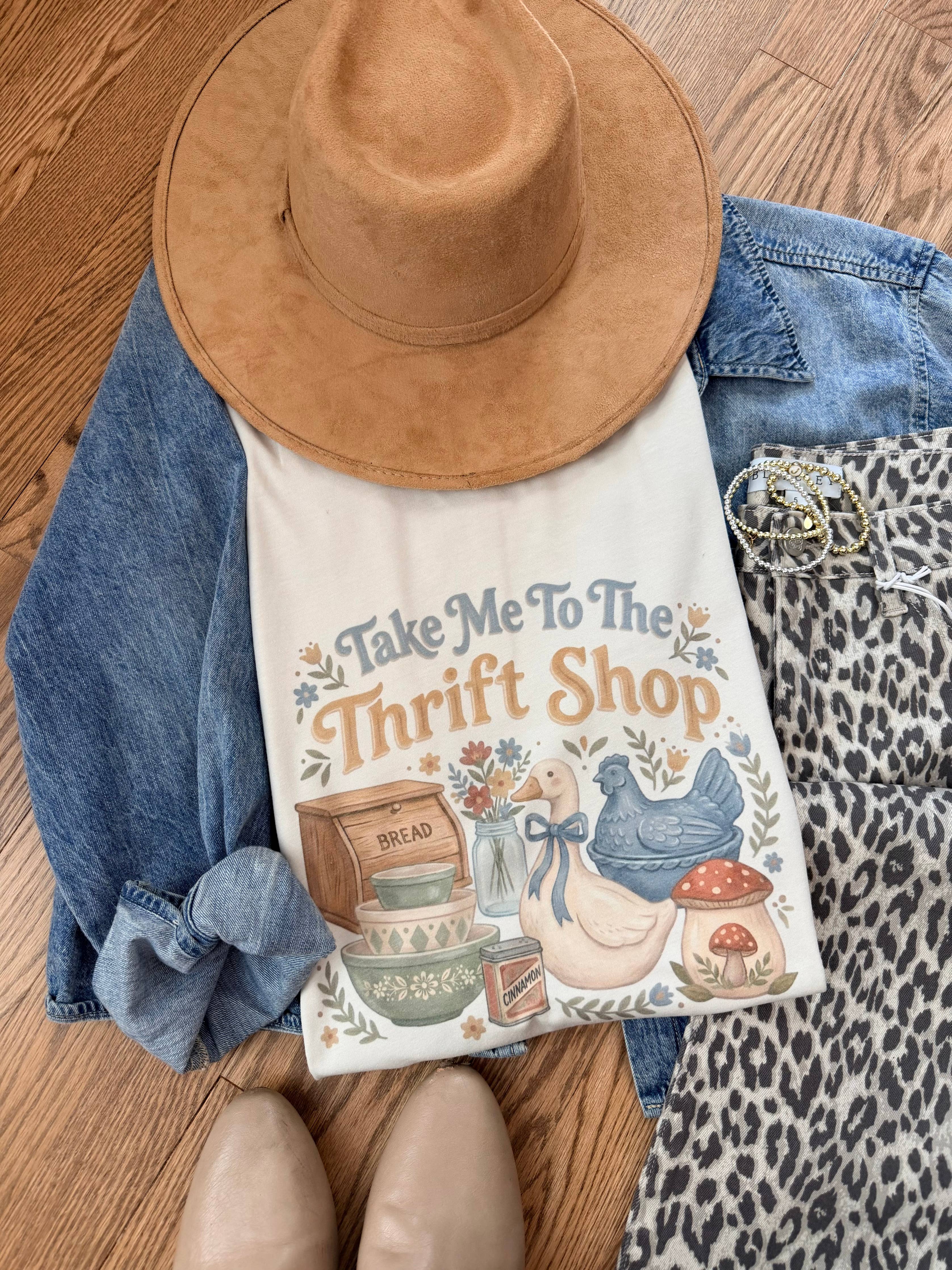 Thrift Store Goose Graphic Tee