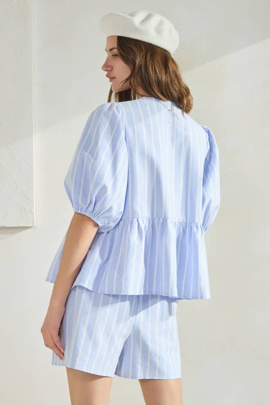 Plus Sailor Collection Striped Shorts