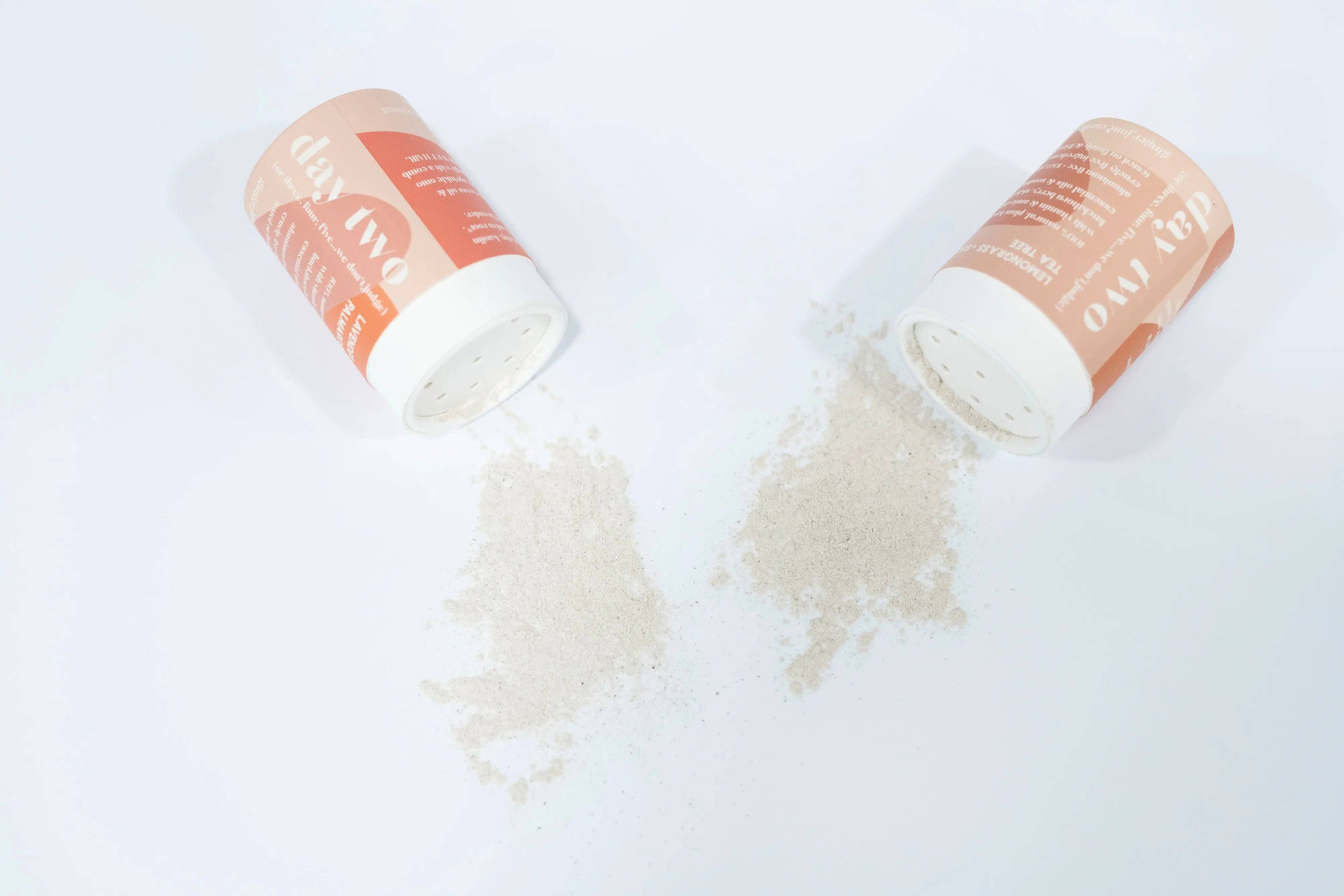 Day two • 100% natural dry shampoo