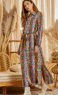 Leopard Print Maxi Dress