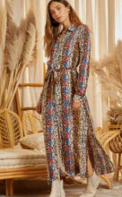 Leopard Print Maxi Dress