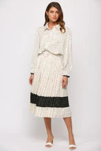 Polka Dot Maxi Skirt