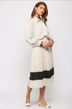 Polka Dot Maxi Skirt