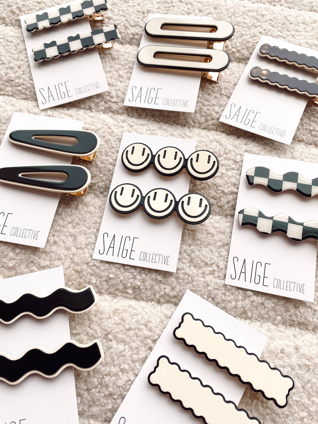 Retro Clips - Hair Barrette