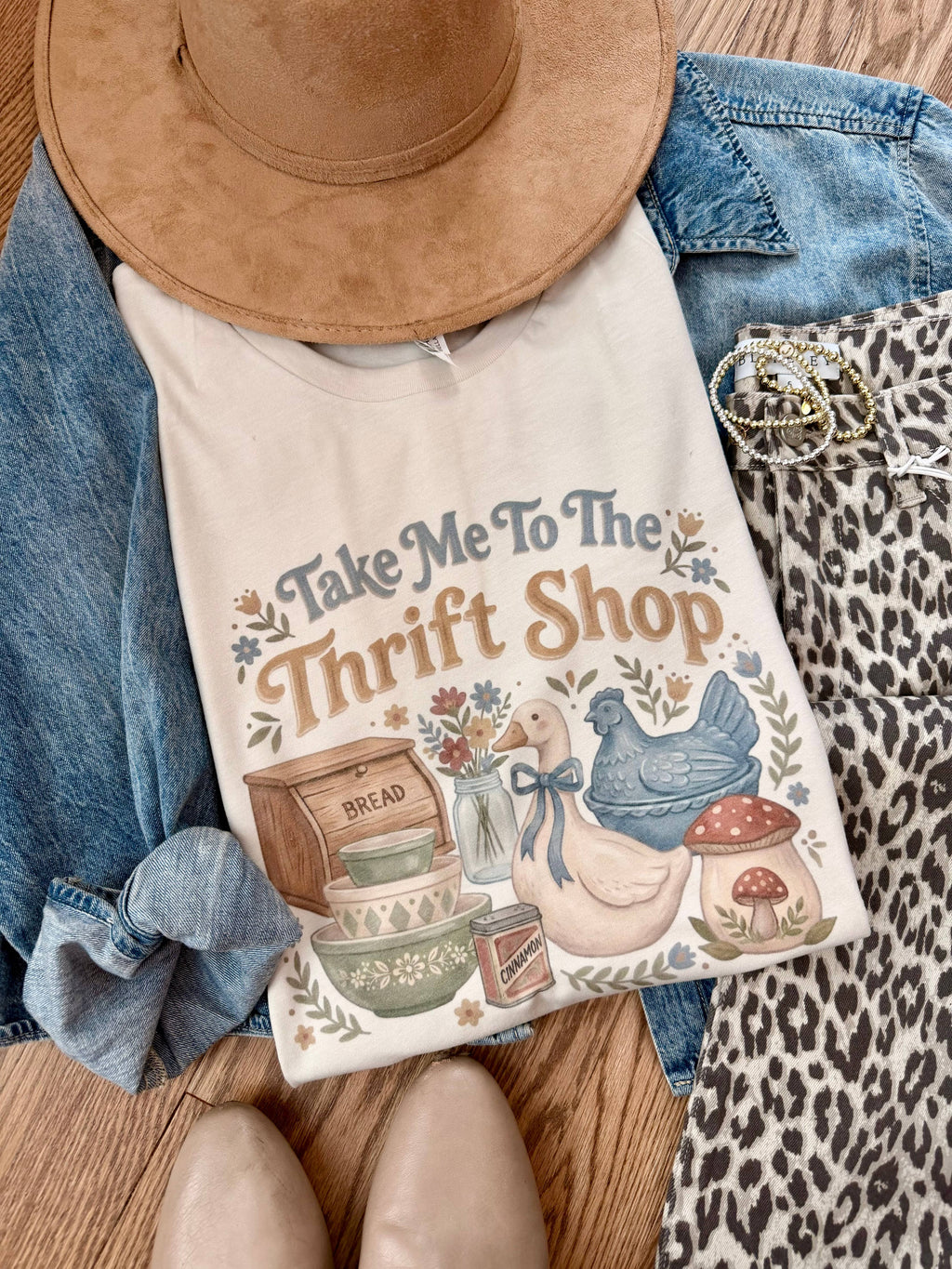 Thrift Store Goose Graphic Tee