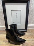 Shiny Patent Leather Boots