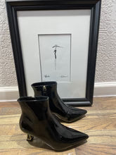 Shiny Patent Leather Boots