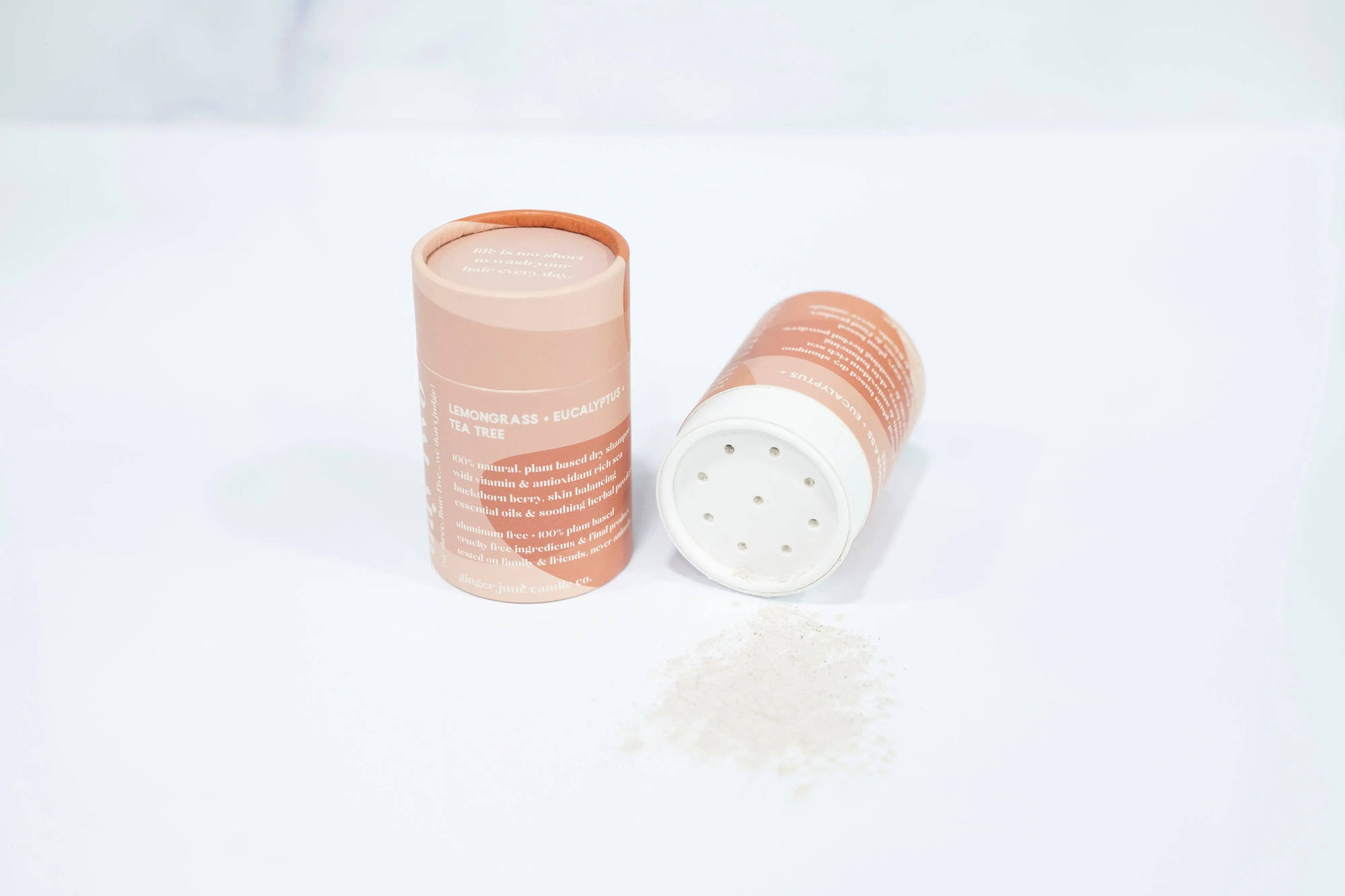 Day two • 100% natural dry shampoo