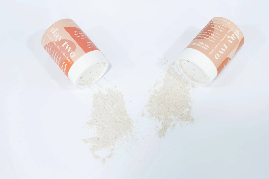 Day two • 100% natural dry shampoo