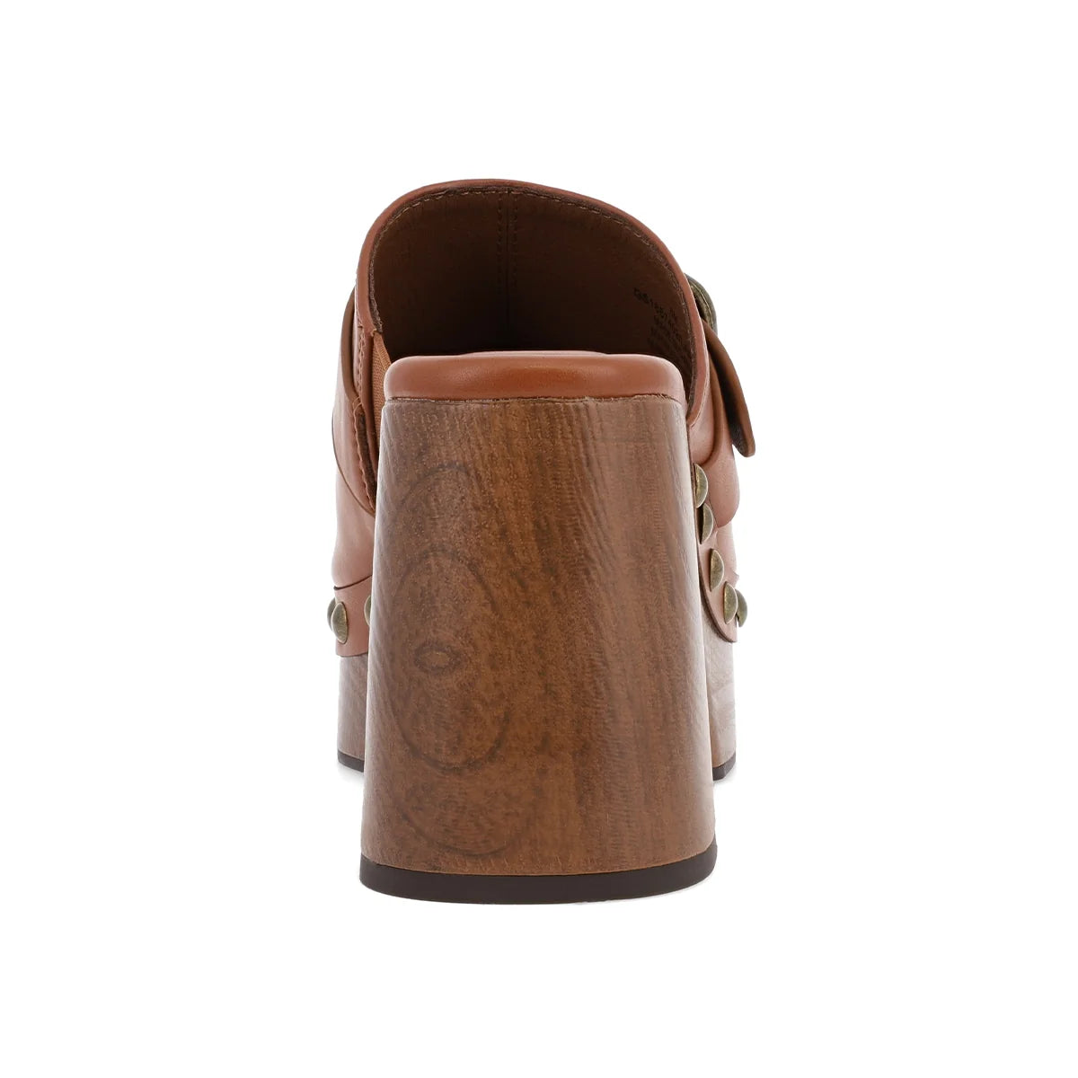 Larina - Cognac Clog Heel