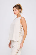 Linen Natural Top